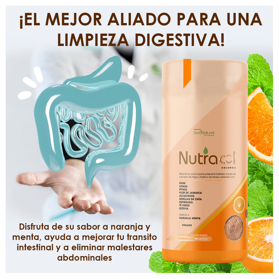 Fibra Natural Naranja Menta 450 Gr.