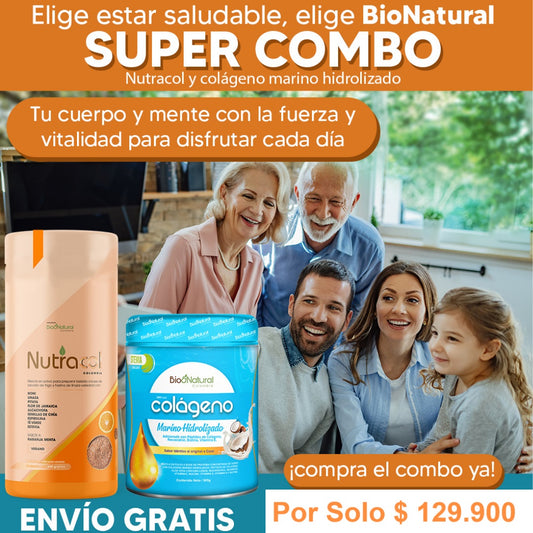 Combo Vital: Colágeno Marino + Fibra Natural