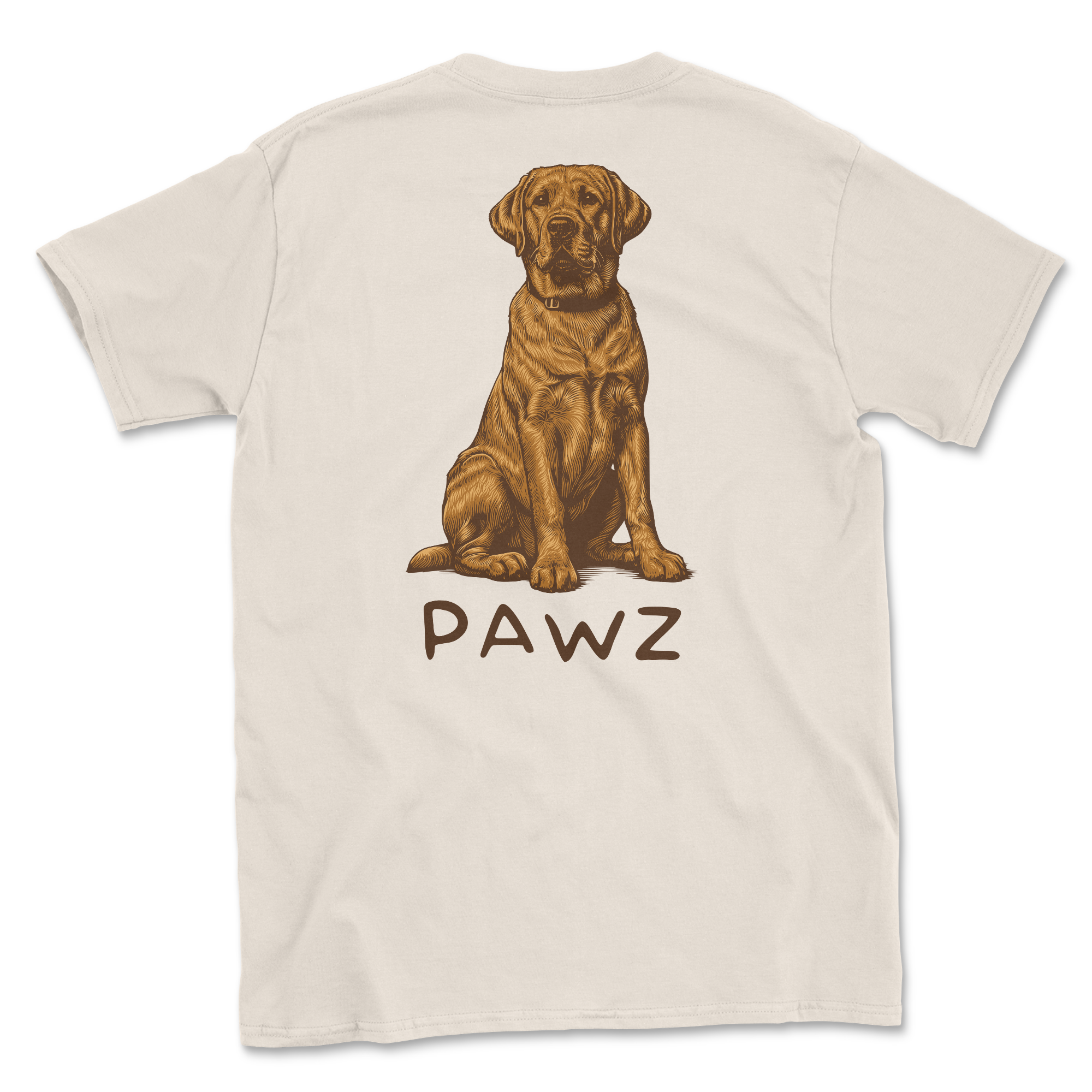 Yellow Labrador Retriever (Adult Short Sleeve T-Shirt) Super Sale