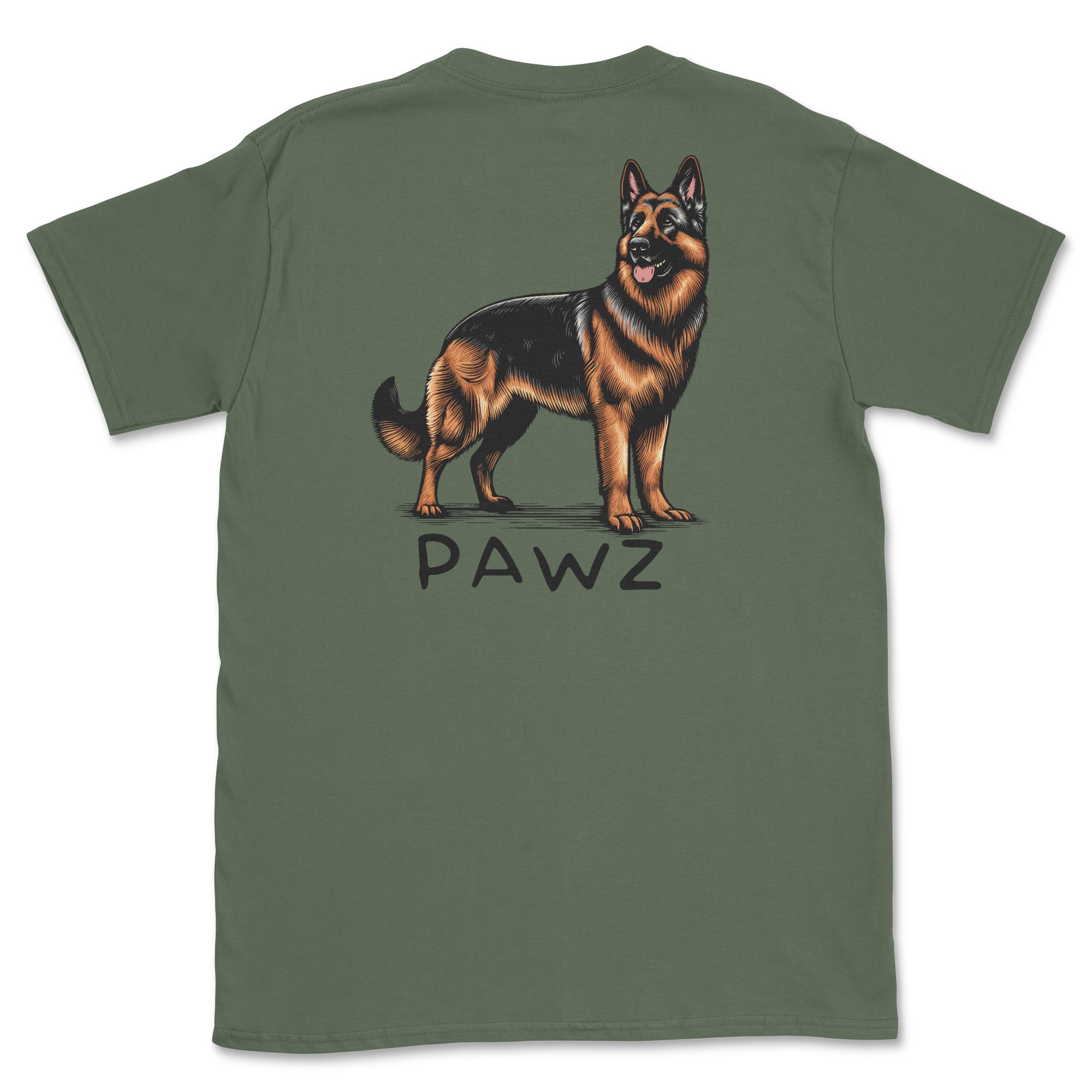 German Shepherd (Adult Short Sleeve T-Shirt) super sale