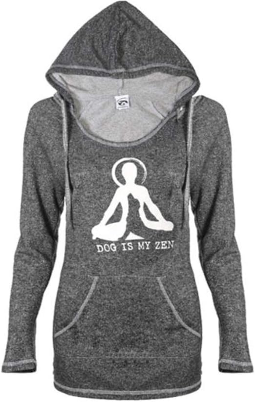 Good Dog is My Zen Women's Hoodie - Charcoal