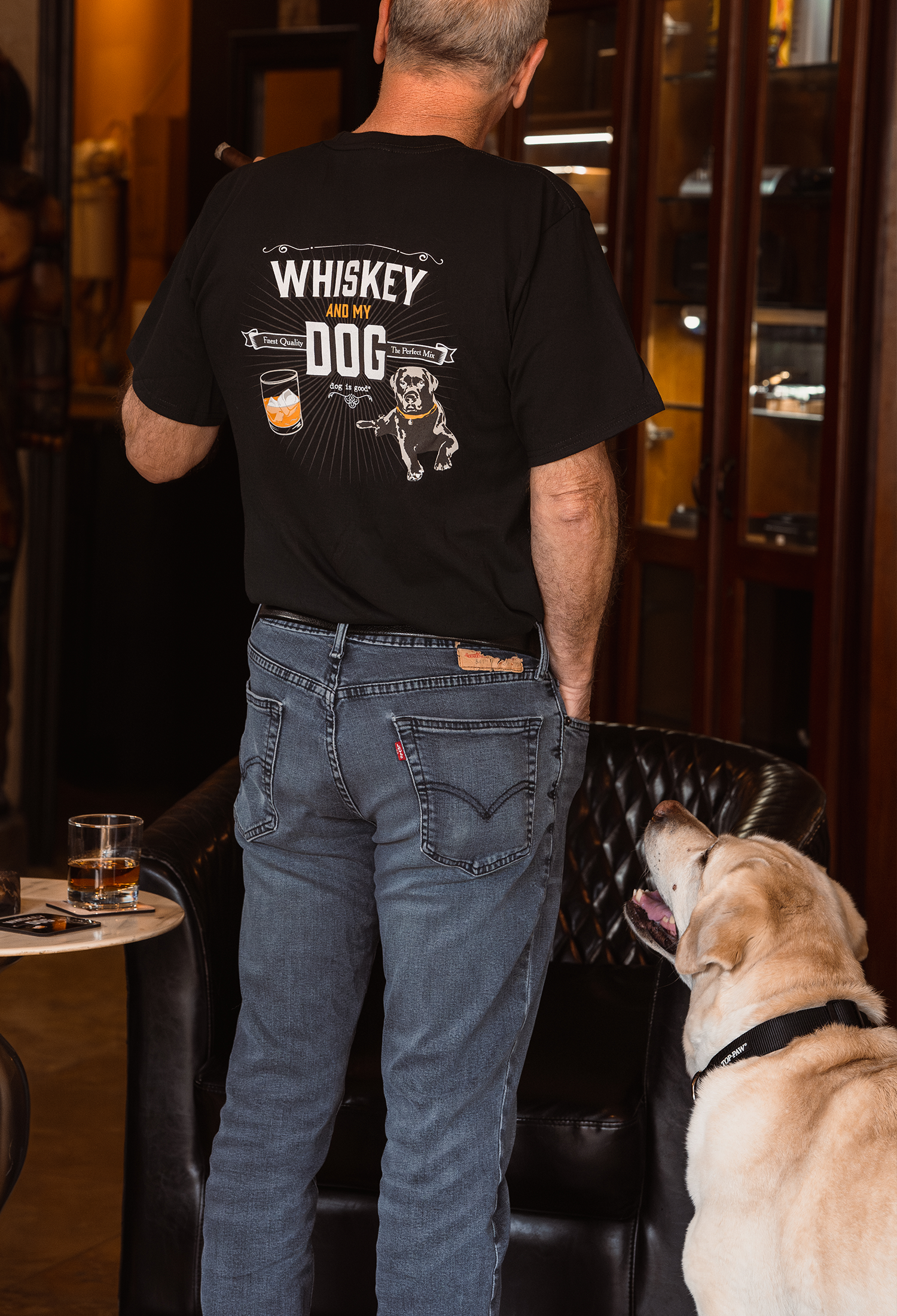 T-shirt: Whiskey and My Dog