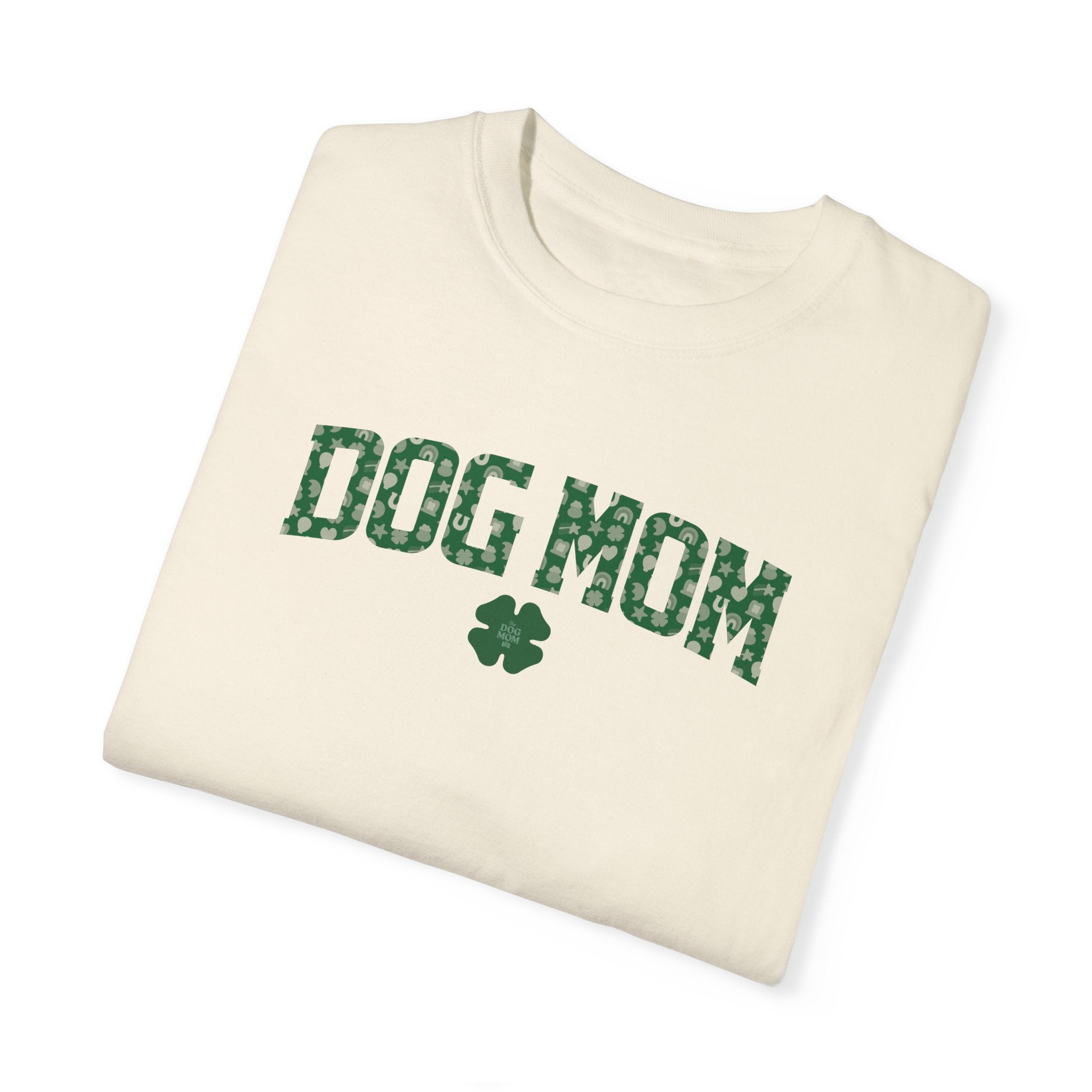 Green Lucky Charms Dog Mom Tee