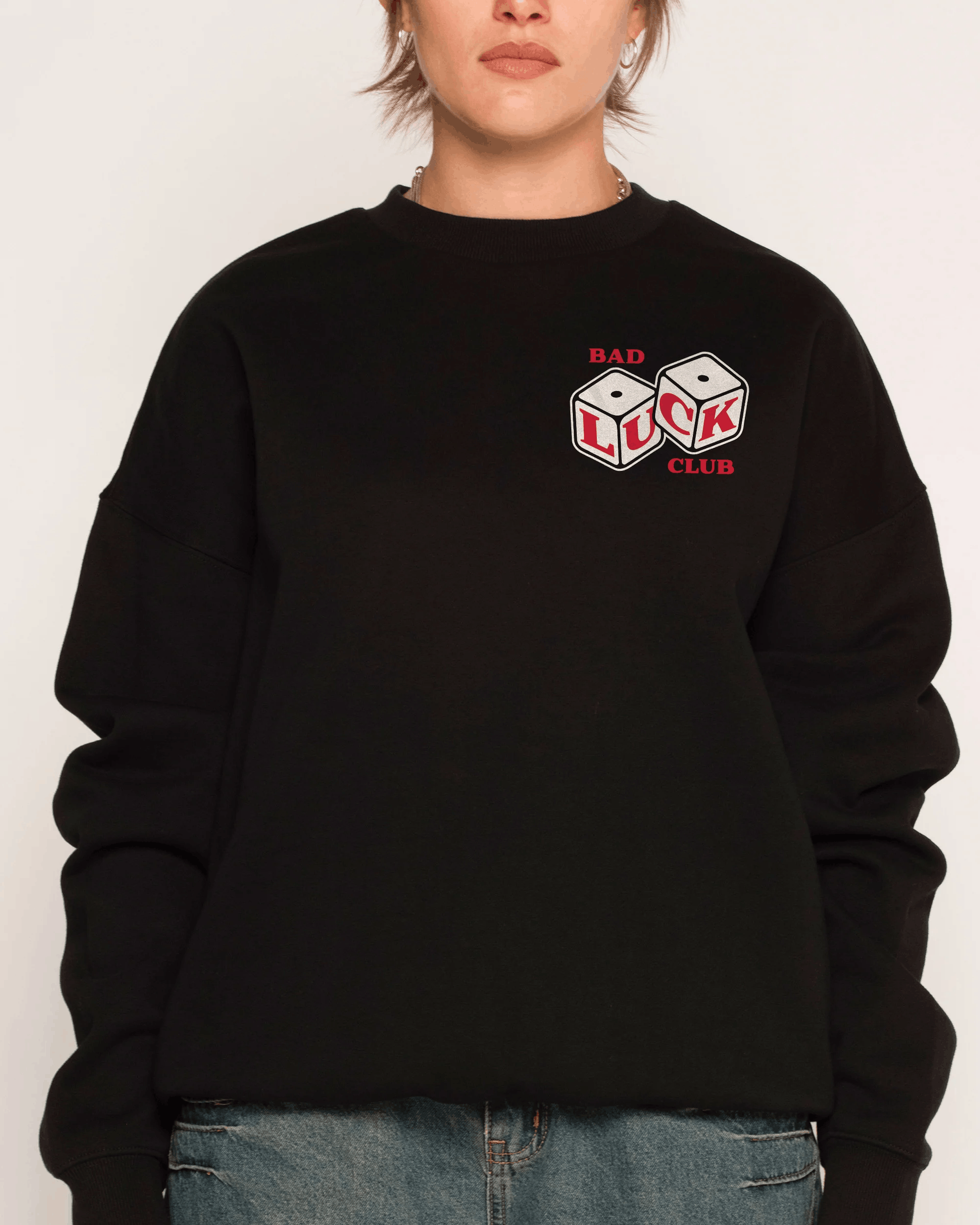Bad Luck Clun Loose Fit Sweatshirt