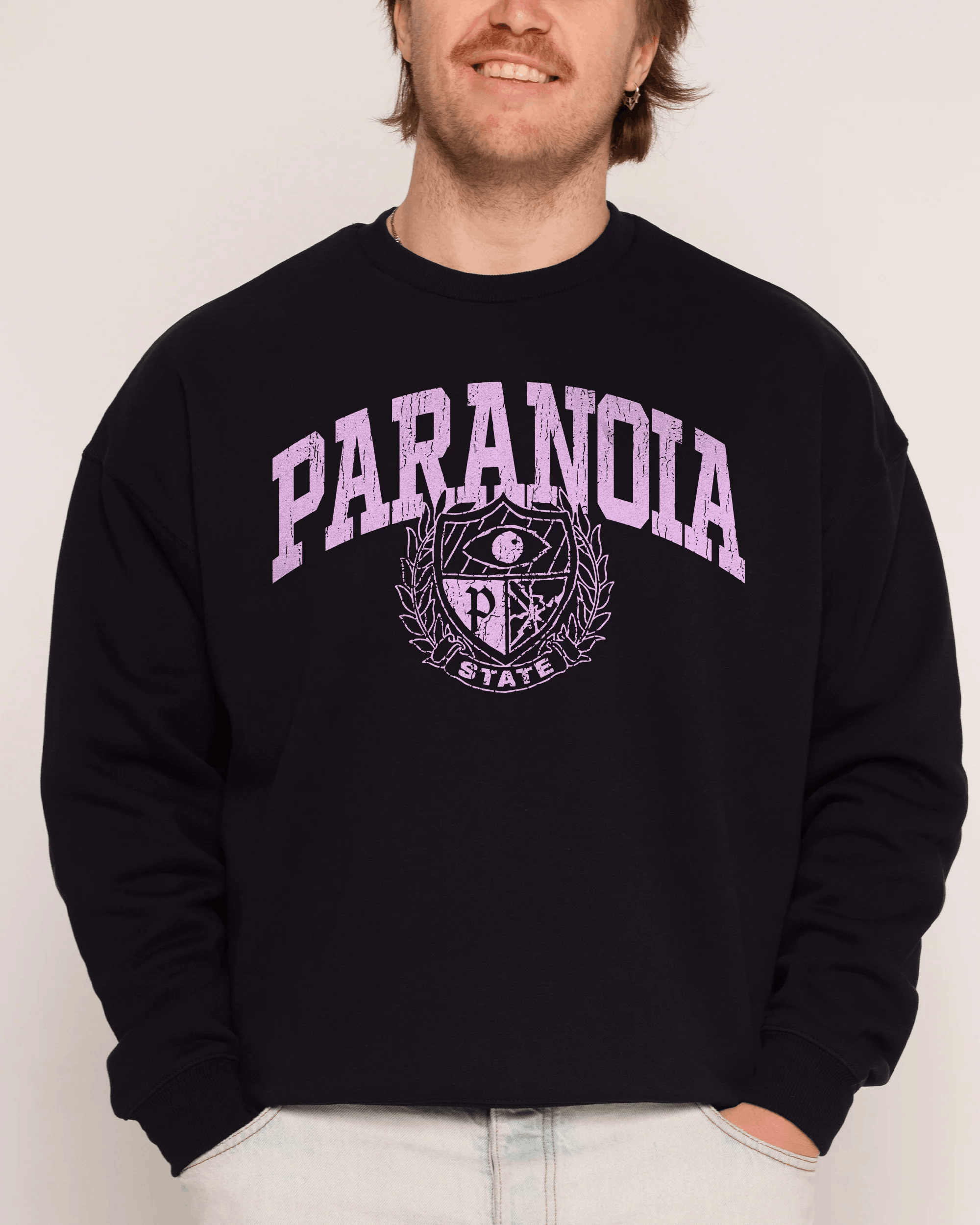 Paranoia State Loose Fit Sweatshirt